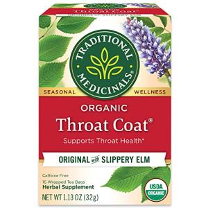 Organic Throat Coat Tea for Soothing Relief