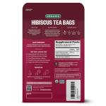 FGO Organic Caffeine-Free Hibiscus Tea Bags