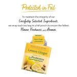 Bigelow Lemon Ginger Herbal Tea with Probiotics