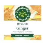 Organic Ginger Tea for Healthy Digestion, 16 Bags