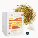 Rishi Organic Turmeric Ginger Herbal Tea Sachets