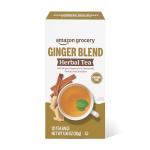 Ginger Herbal Tea Bags, Caffeine Free, 20 Count