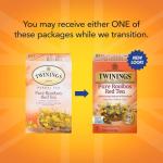 Twinings Caffeine-Free Pure Rooibos Tea Bags, 20 Count