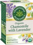Organic Chamomile Lavender Herbal Tea, 16 Bags