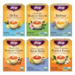 Yogi Tea Favorites Variety Pack - 6 Organic Options