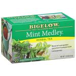 Bigelow Mint Medley Herbal Tea Bags, Caffeine Free