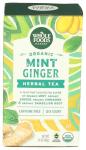 Organic Mint Ginger Herbal Tea - 20 Bags