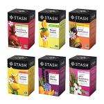 Stash Tea Fruity Herbal Variety Pack Sampler
