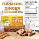 Turmeric Ginger Cinnamon Tea Bags – 40 Count