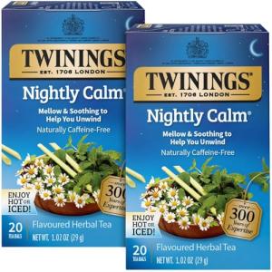 Twinings Nightly Calm Herbal Tea – Sleep Blend