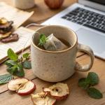 Stress Ease Ginseng Wild Apple Mint Tea Bags