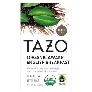 TAZO Organic Awake English Breakfast Black Tea Bags