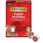 Twinings English Breakfast Black Tea K-Cups, 24 Count