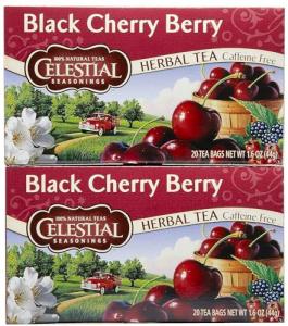 Black Cherry Berry Tea Bags by Celestial Seasonings