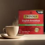 Twinings Decaf English Breakfast Tea Bags, 50 Count