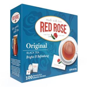 Red Rose Original Black Tea - 100 Tea Bags