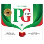 PG Tips Black Tea Bags, 80 Count