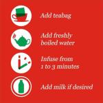 PG Tips Black Tea Bags, 80 Count