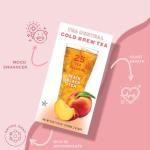 Peach Black Ceylon Tea Bags for Refreshing Cold Brew