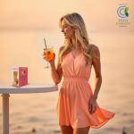 Peach Black Ceylon Tea Bags for Refreshing Cold Brew