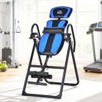 HOMCOM Foldable Gravity Inversion Table for Back Therapy