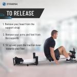 Stamina Inline Back Stretch Bench for Decompression