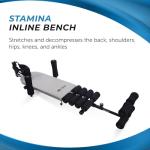 Stamina Inline Back Stretch Bench for Decompression