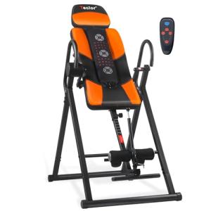 Teclor Heavy Duty Inversion Table with Heat & Massage
