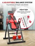 Dripex Heavy Duty Inversion Table for Pain Relief