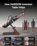 HARISON Heavy Duty Inversion Table for Back Relief