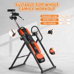 Teclor Heavy Duty Inversion Table with Heat & Massage