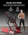 HARISON Heavy Duty Inversion Table for Back Relief