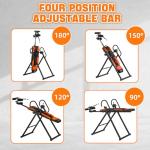 Teclor Heavy Duty Inversion Table with Heat & Massage