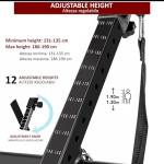 Padded Inversion Table for Fitness and Stretching