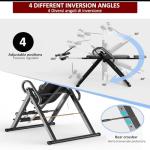 Padded Inversion Table for Fitness and Stretching