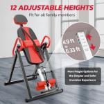 YOLEO Heavy Duty Inversion Table for Back Pain
