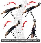 Body Vision IT9825 Heavy Duty Inversion Table 250 lbs