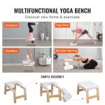 VEVOR Yoga Inversion Chair with Wood Frame
