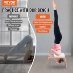 VEVOR Yoga Inversion Chair with Wood Frame