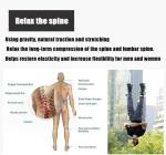 Comfortable Adjustable Inversion Gravity Boots for Back Relief