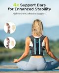Rakiie Adjustable Posture Corrector with Enhanced Support