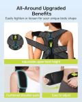 Rakiie Adjustable Posture Corrector with Enhanced Support
