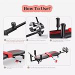 Adjustable Inversion Table for Back and Spine Relief