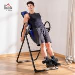 HOMCOM Foldable Gravity Inversion Table for Back Therapy