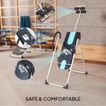 HOMCOM Foldable Inversion Table for Home Gym