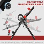 HOMCOM Adjustable Gravity Inversion Table for Pain Relief