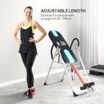HOMCOM Foldable Inversion Table for Home Gym