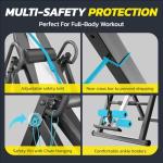 YOLEO Heavy Duty Inversion Table with Headrest