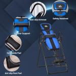 HOMCOM Foldable Gravity Inversion Table for Back Therapy