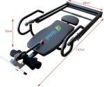 YATEK Heavy Duty Foldable Inversion Table 150kg